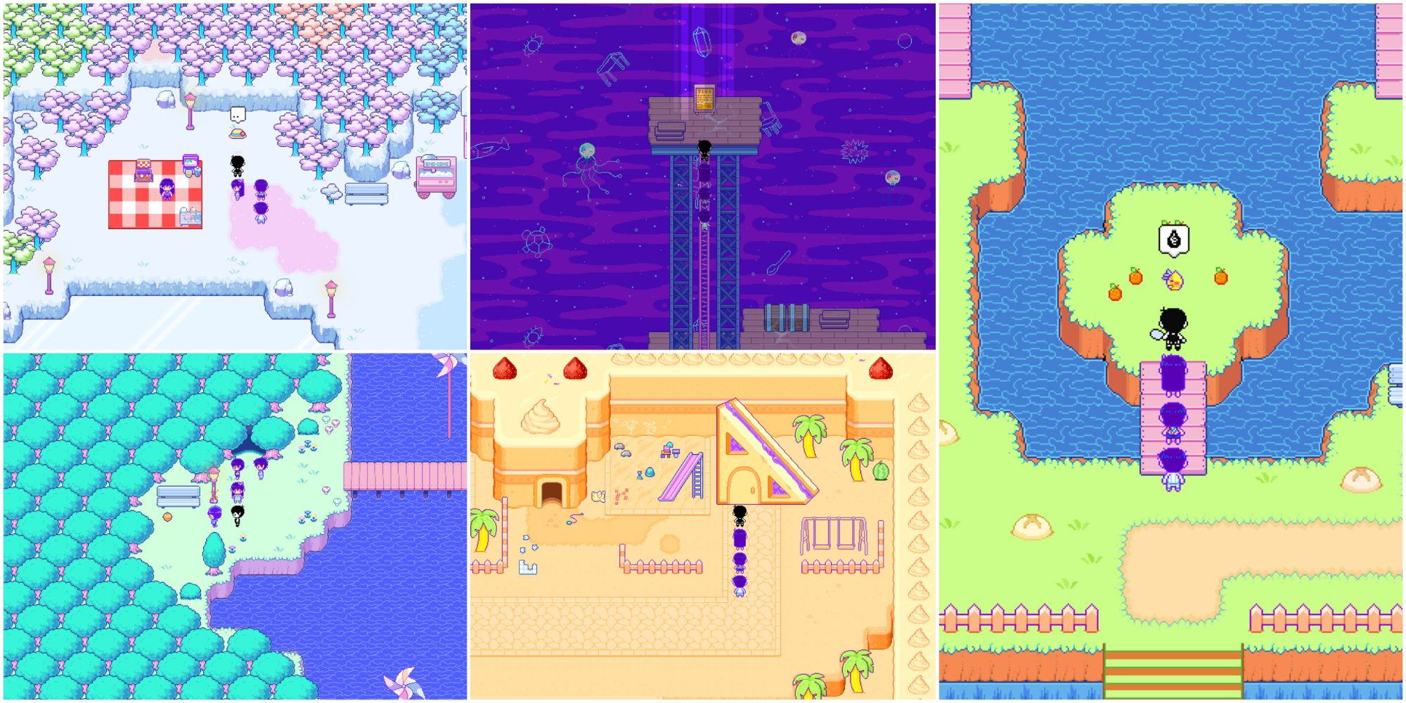 unofficial] Relationships in Omori (dreamworld/headspace). To explain  relationships to a friend of mine who is starting the game. Help me improve  relationships. : r/OMORI