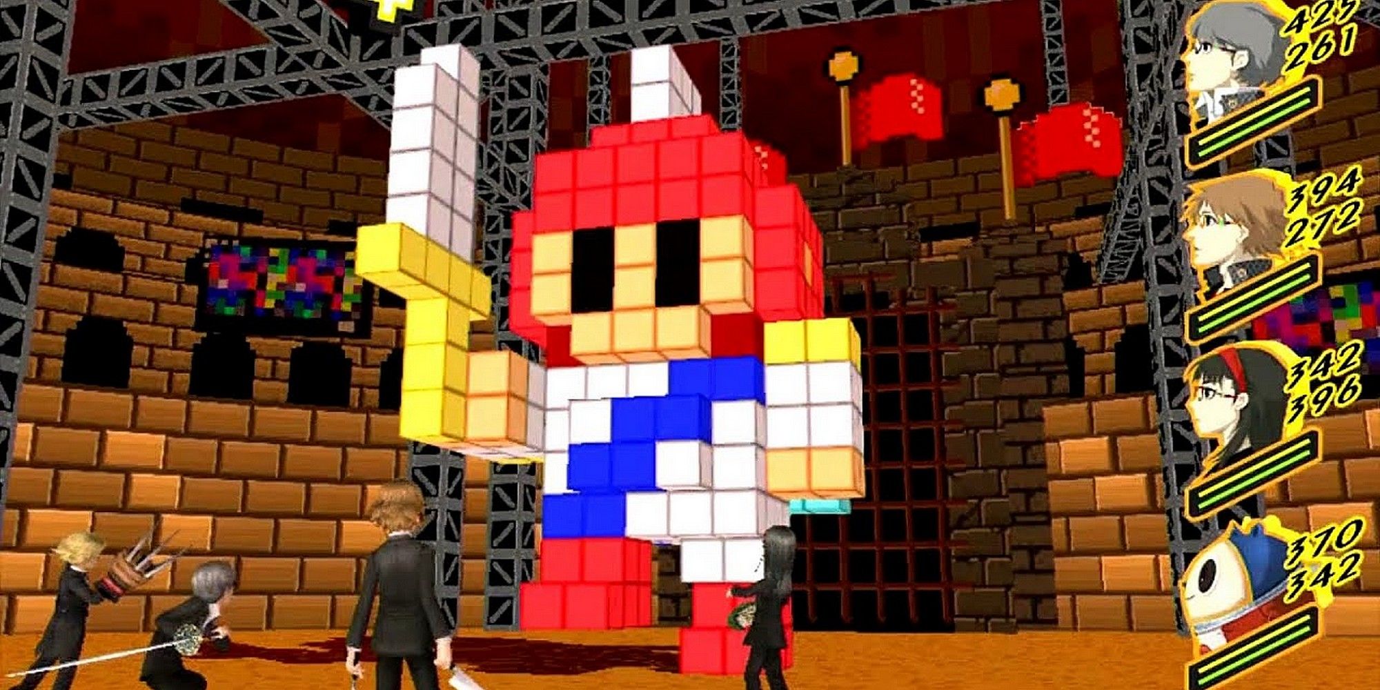 Persona-4-Mitsuos-Void-Quest-Pixel-8-Bit-Boss-Blocks-Dungeon-1