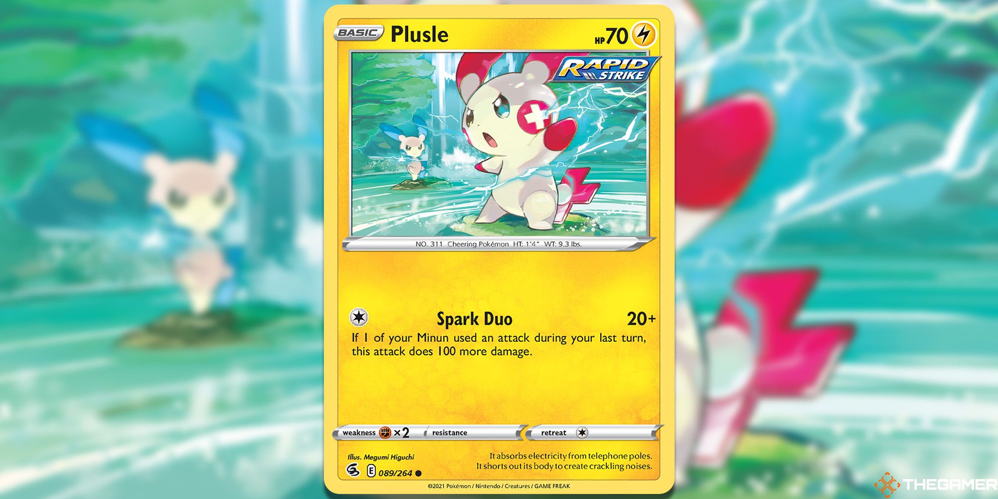 Plusle #089 / Pokemon TCG Fusion Strike