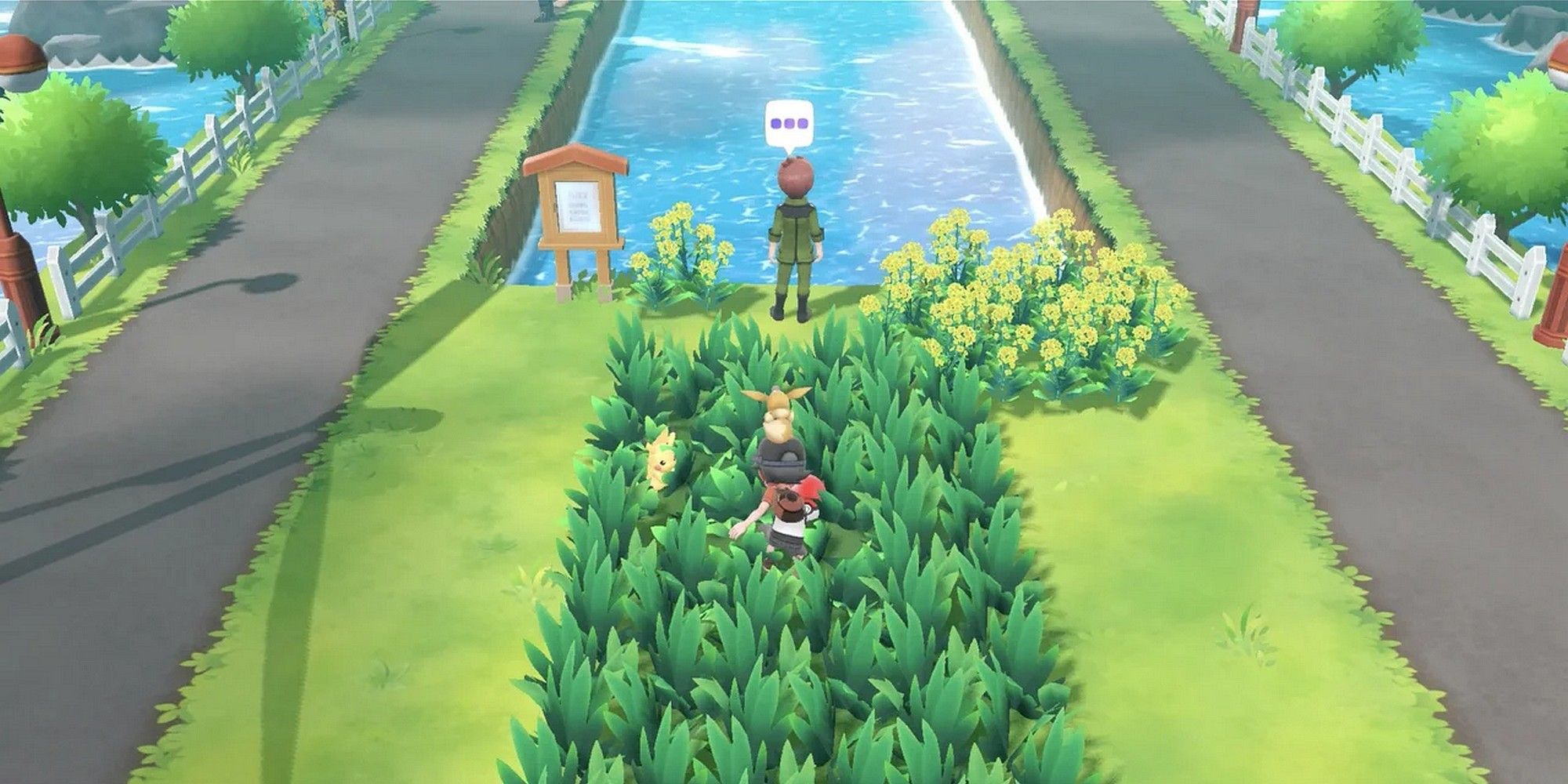 Pokemon Kanto Route 17 Lets Go Pikachu Évoli