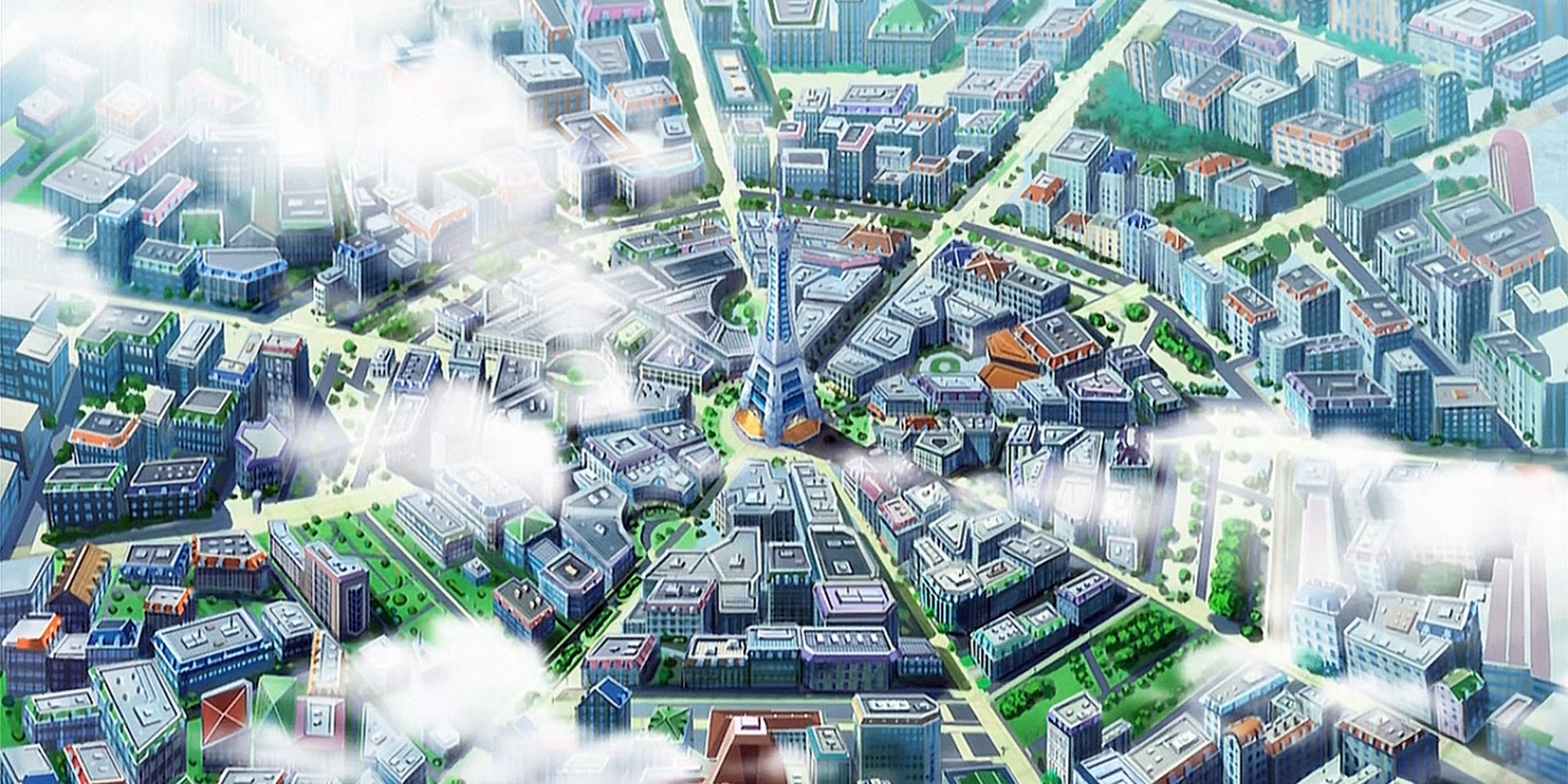 Pokemon Lumiose City Kalos Prism Tower