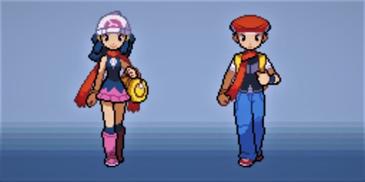 Pokemon Trainer Girl and Boy