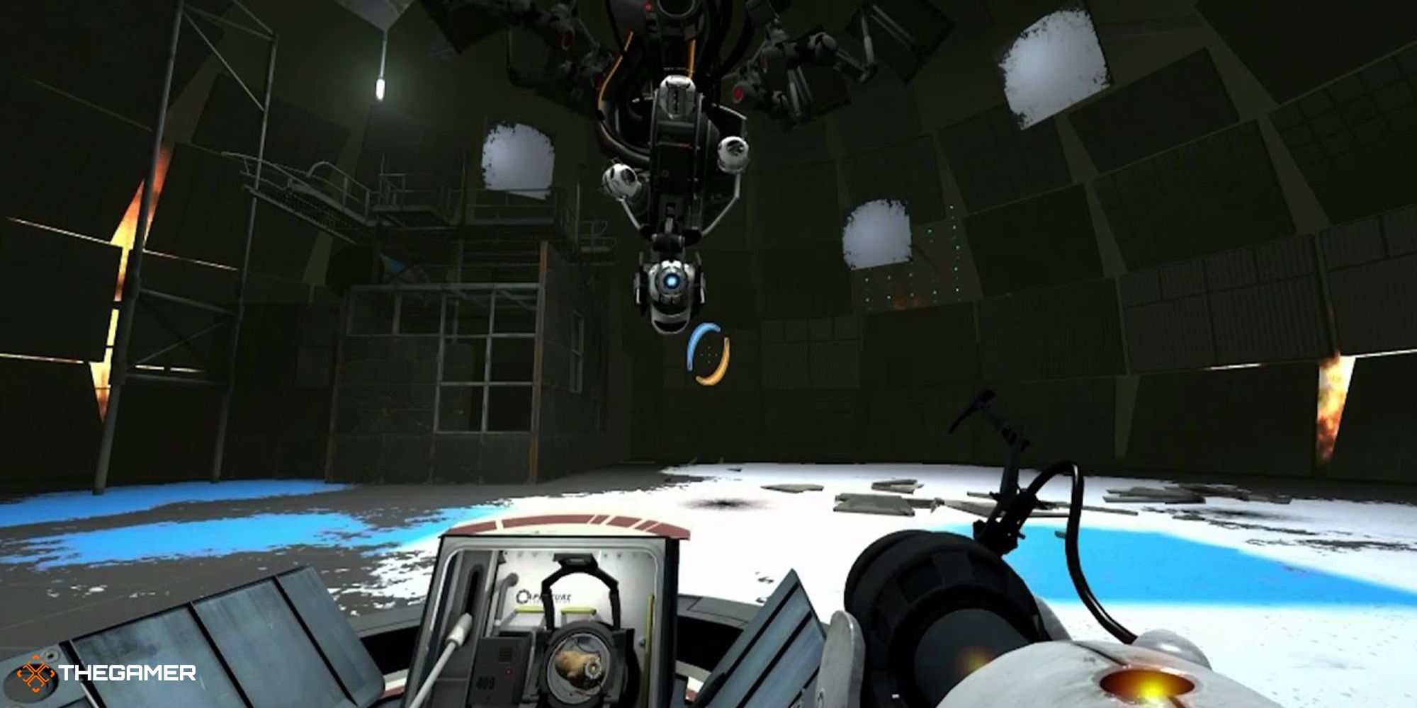 Portal 2 - final fight with Wheatley