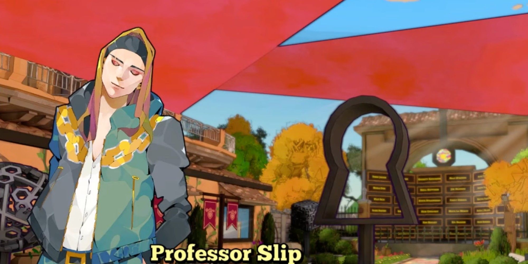 Prof Slip proves his name by slipping away from the scene