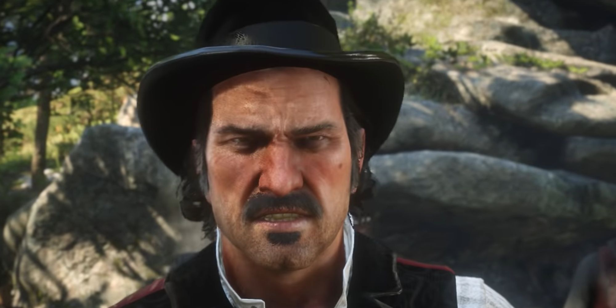 Red Dead Redemption 2 Screenshot Dutch Angry At Arthur For Insisting