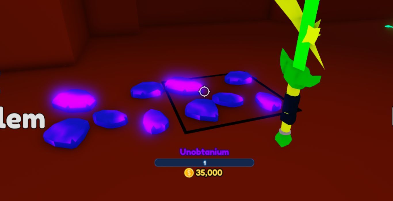 Roblox Mining Simulator 2 Mine Unobtanium