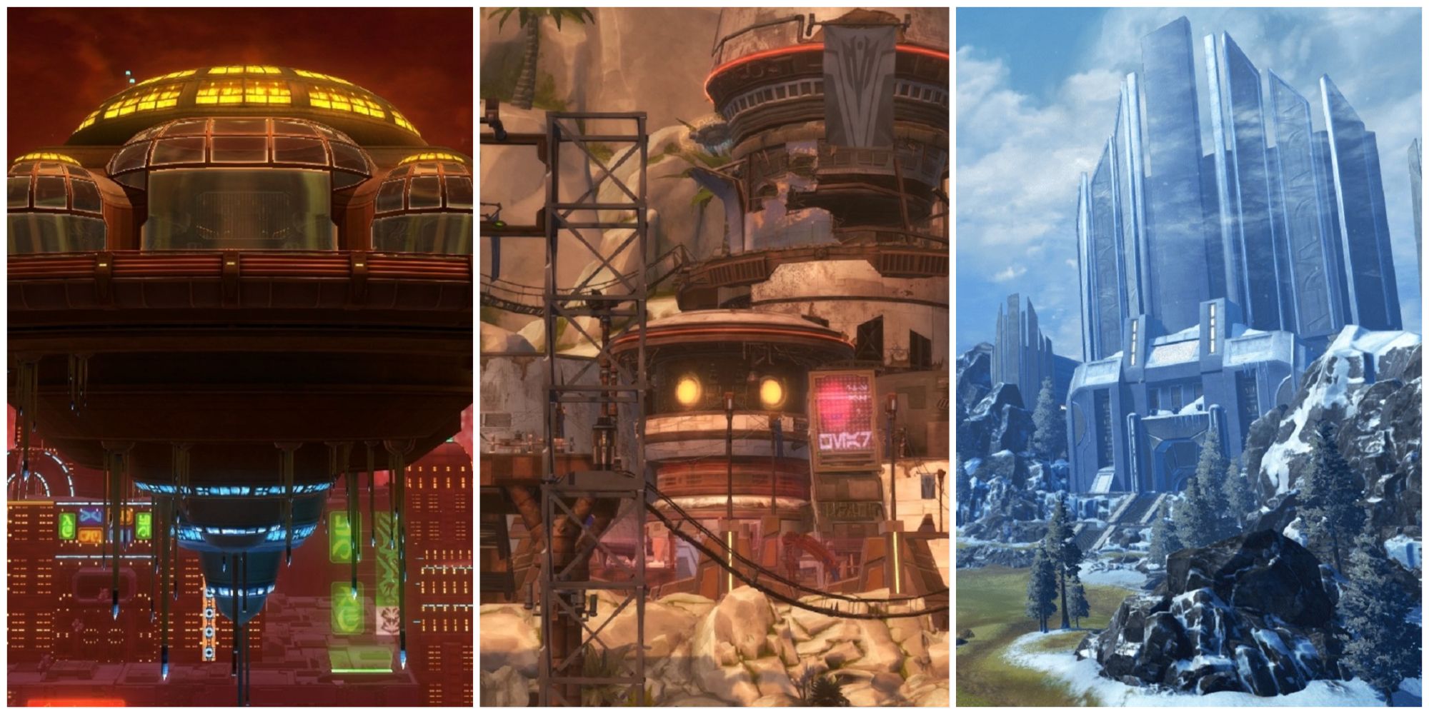 SWTOR Nar Shaddaa, Rishi, and Alderaan Strongholds