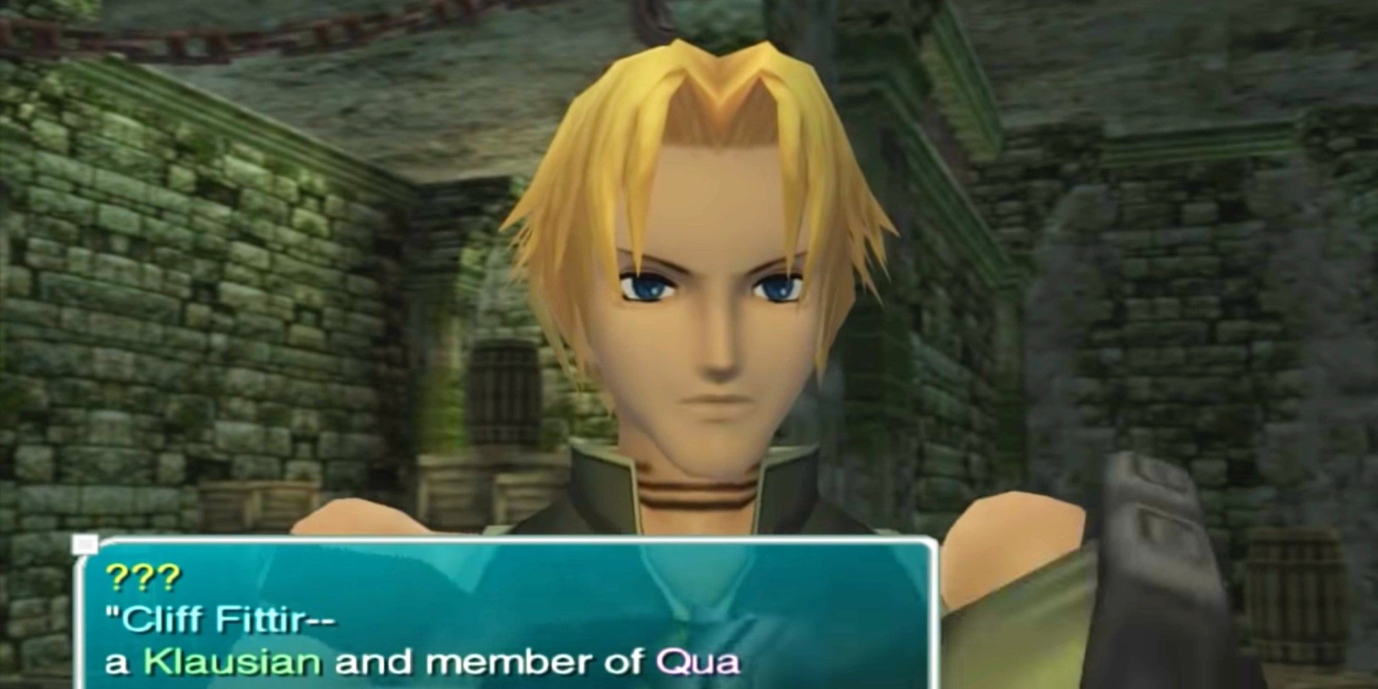 Cliff Fittir - Star Ocean Till The End Of TIme cliff introducing himself