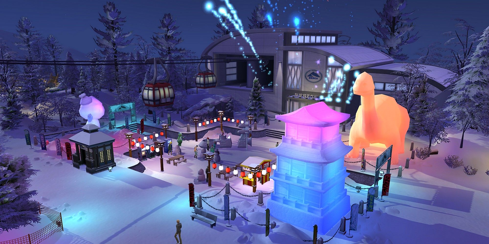 Sims 4 Snowy Escape Festival of Snow Mt Komorebi