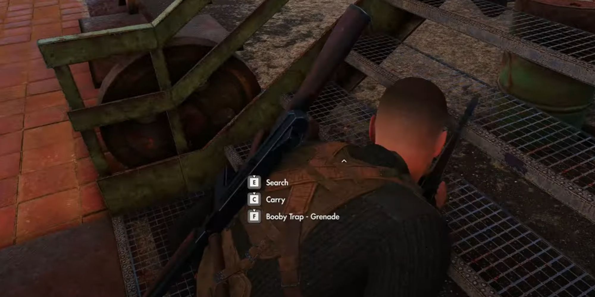 Sniper Elite 5 Karl Searching A Soldier