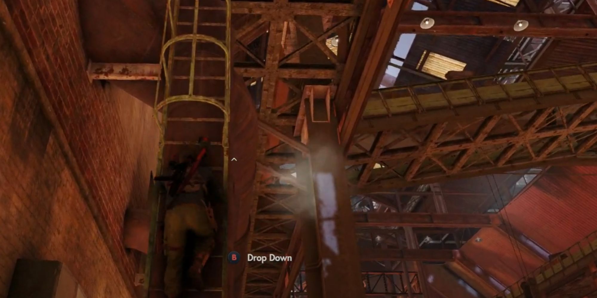 Sniper Elite 5 Refinery Ladder On The Bottom Floor