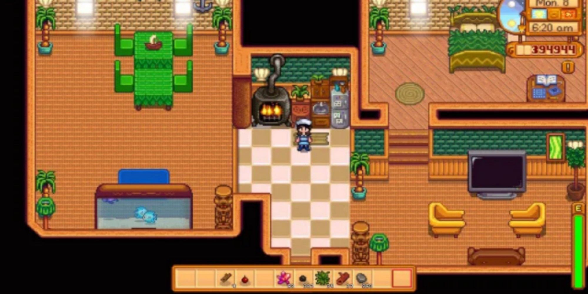 Stardew Valley Ginger Island Furniture Tropical Beach House