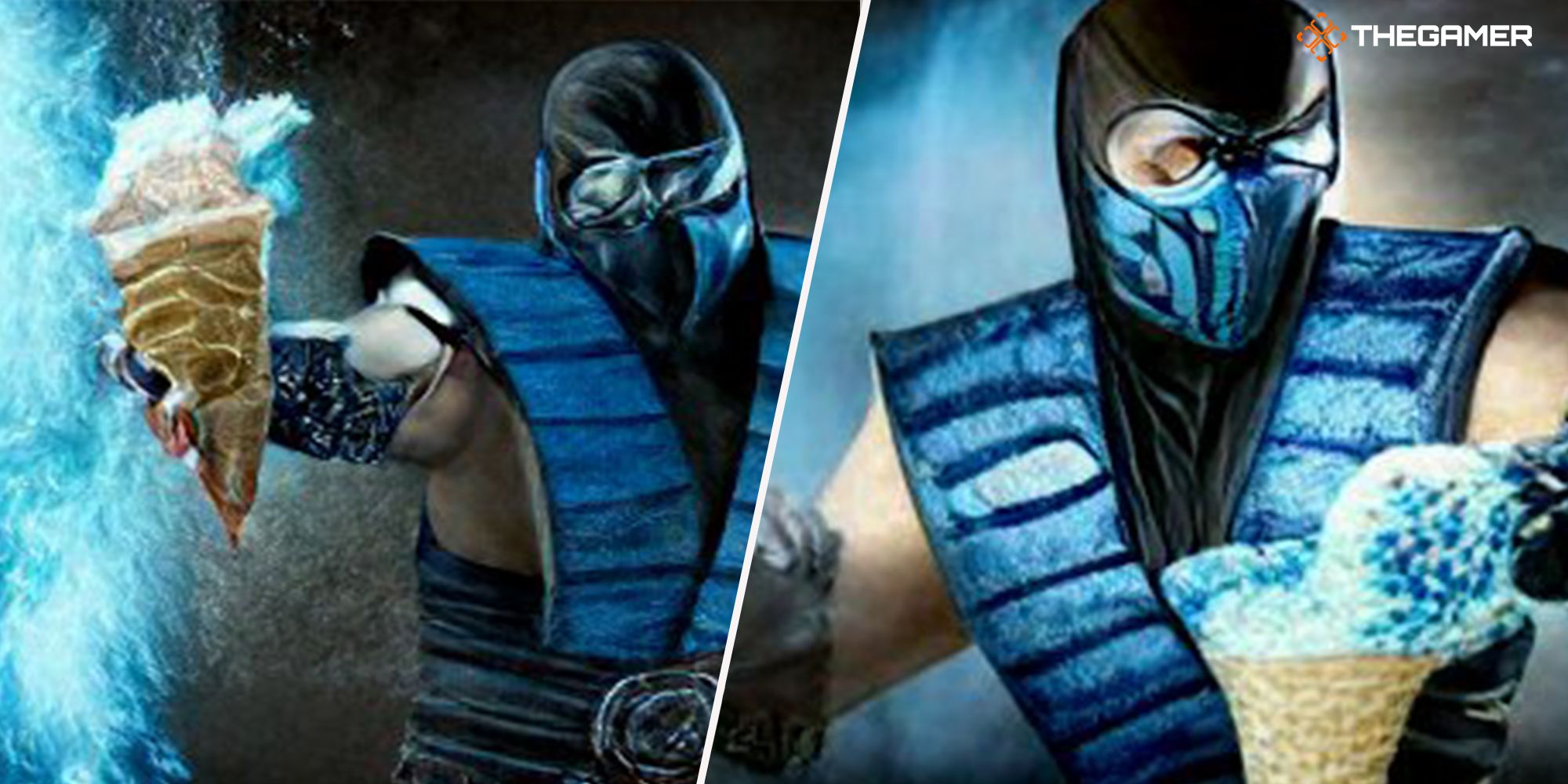 Hint: Not Far Off From An Actual Move In The Game (MK11)-Guess That Dall-E