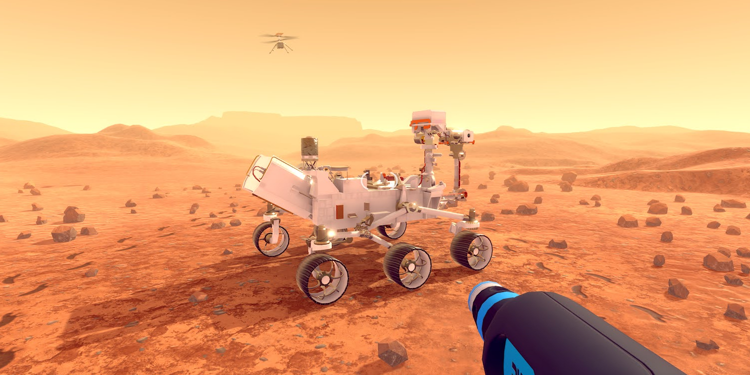 A clean Mars rover 