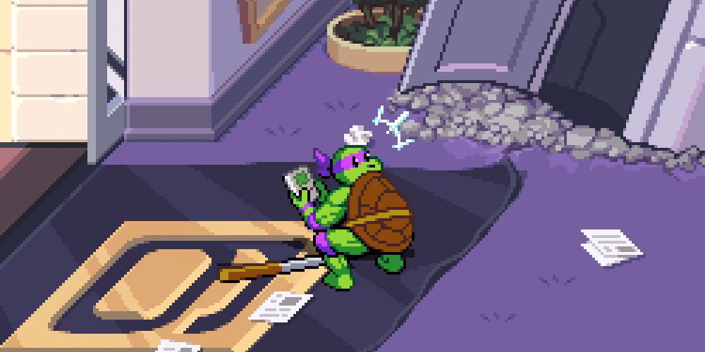 TMNT Shredder's Revenge, Donatello playing by himself