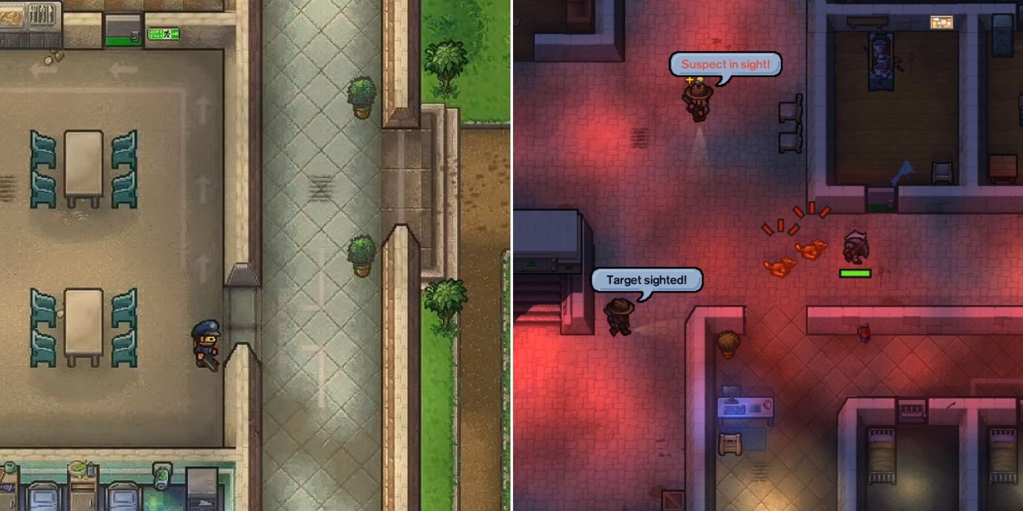 The Escapists 2 - Guard disguise - Being chased by guards and dogs