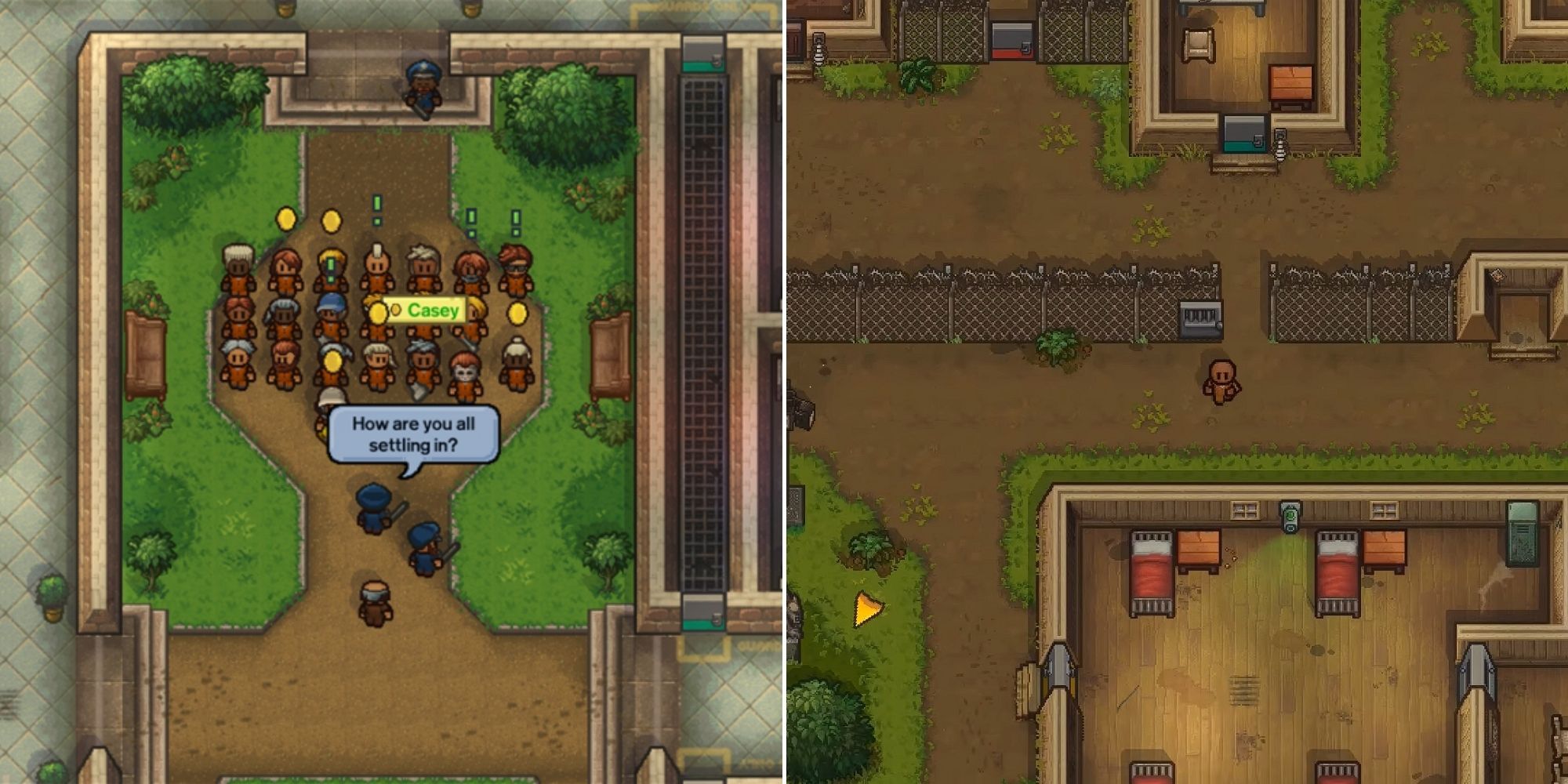 The Escapists 2 - Roll Call - Exploring the map