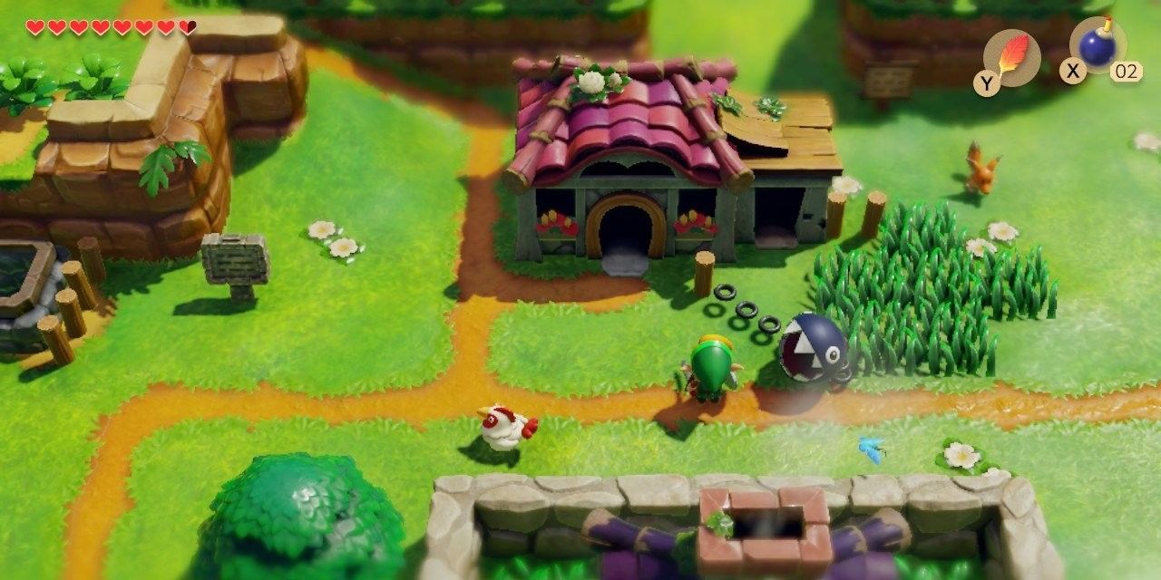 Link explores Mabe Village