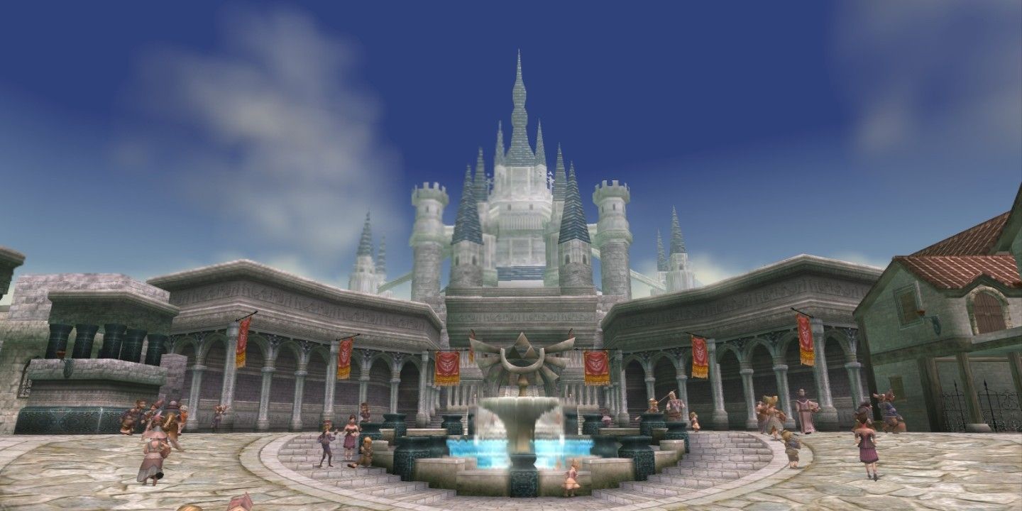 The legend of zelda twilight princess castle town screenshot