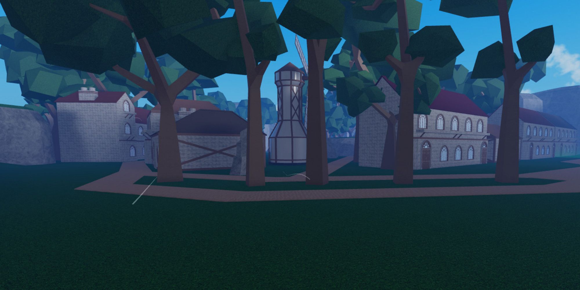 True Piece Roblox Screenshot of Wooded Town