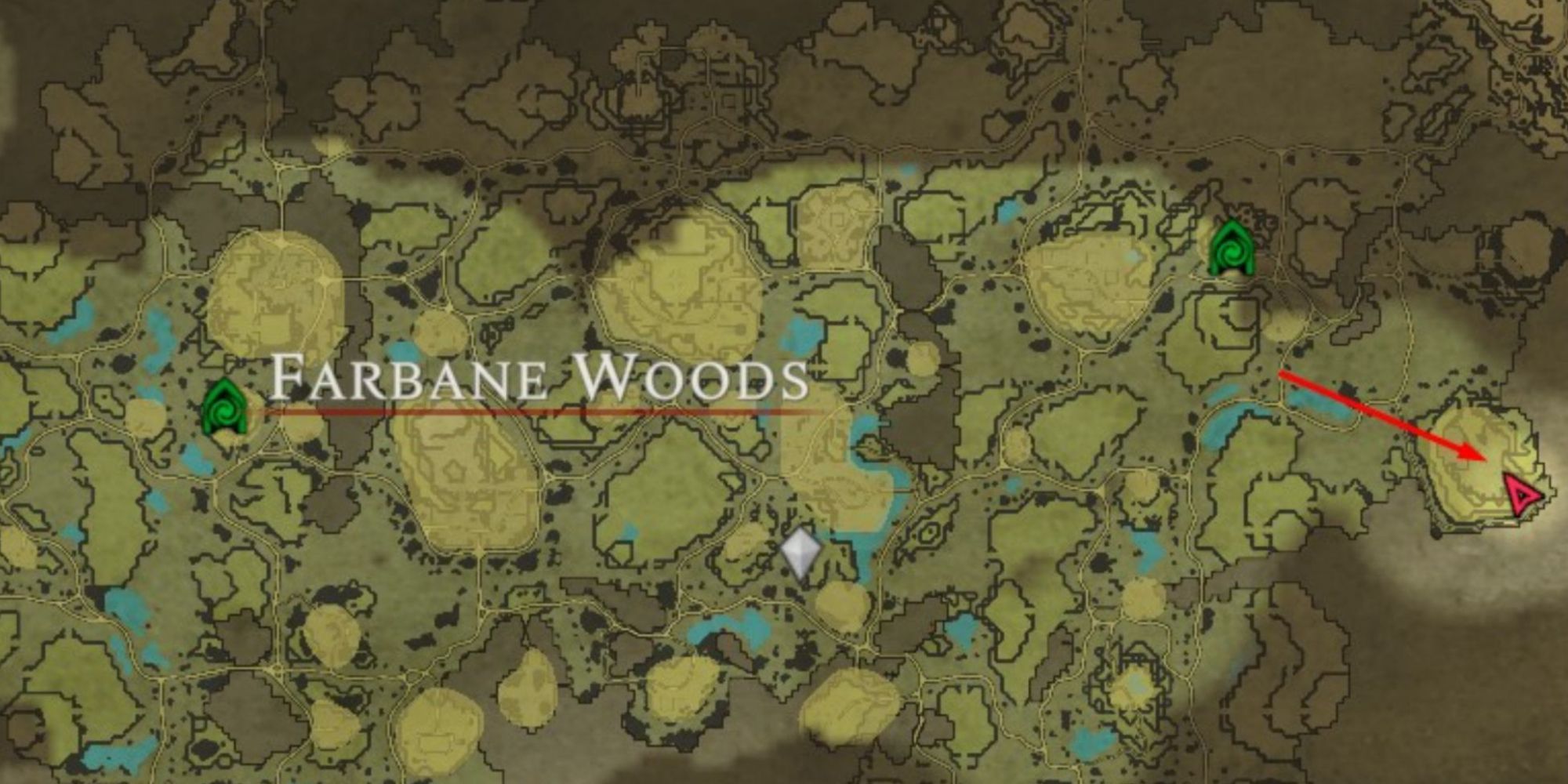 V Rising Farbane Woods Map