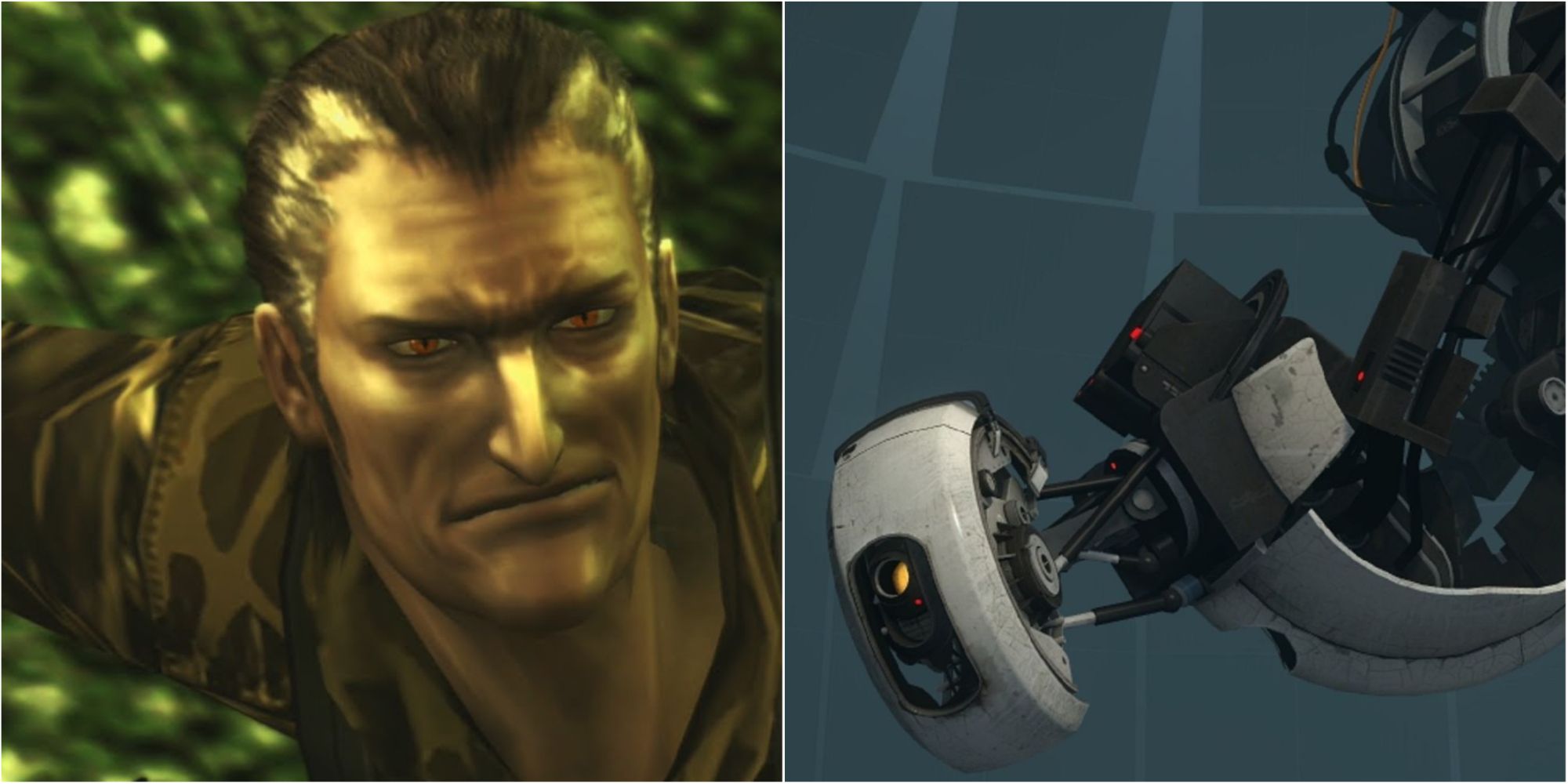 Video Game Poison Characters Featured Split Image The Fear and GlaDOS