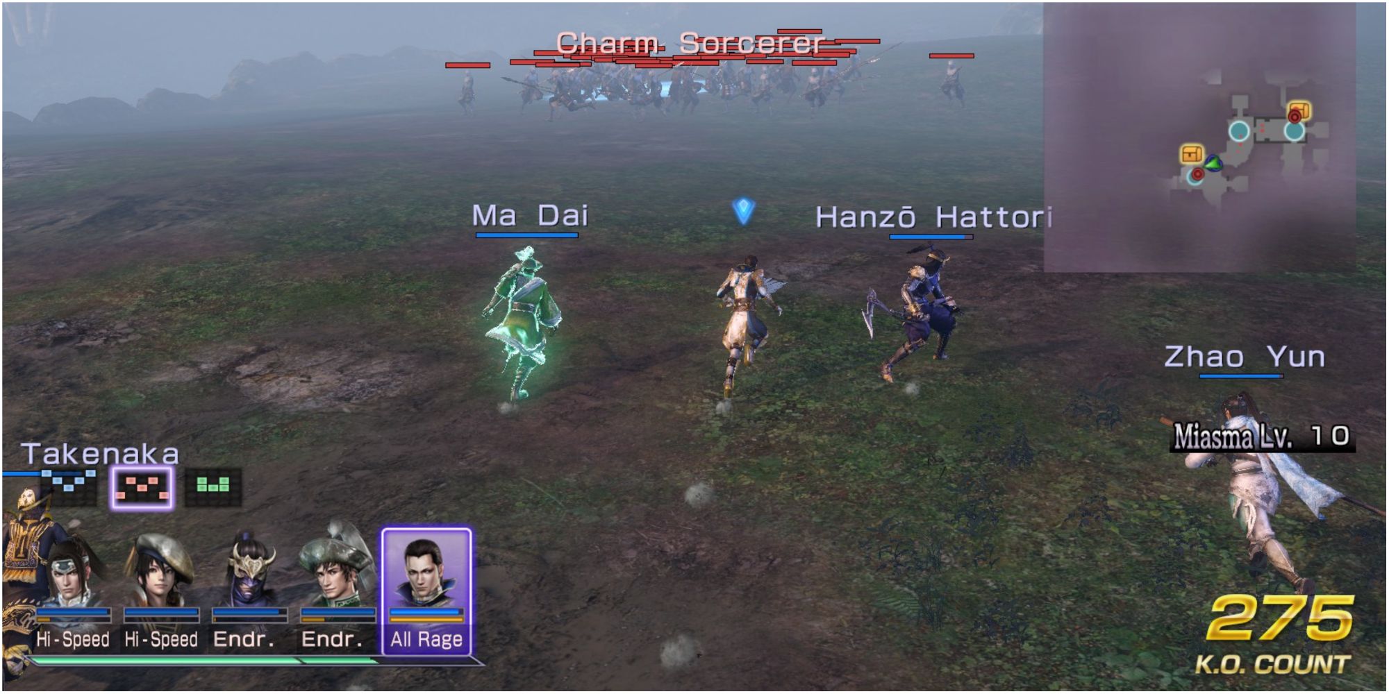 Warriors Orochi 3 Ultimate Gauntlet Mode Fighting