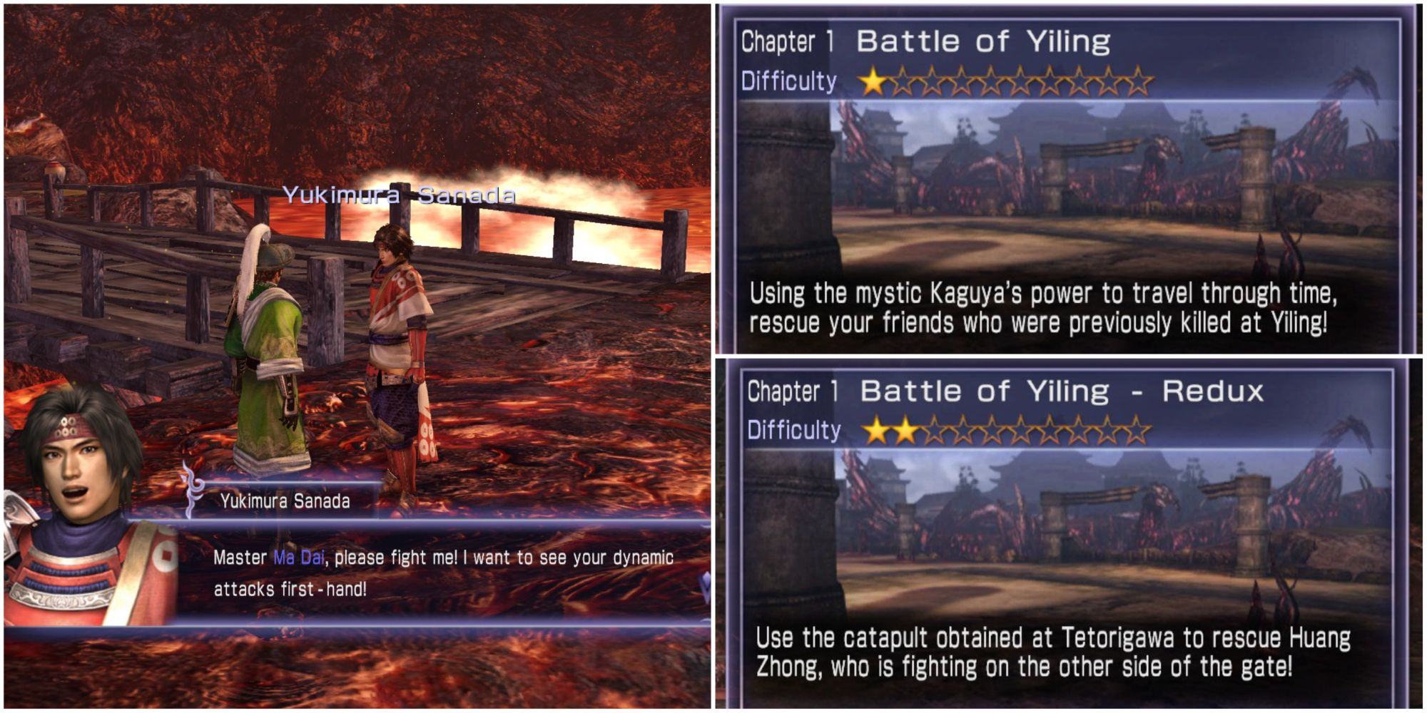 Warriors Orochi 3 Ultimate Talking and Redux Stages