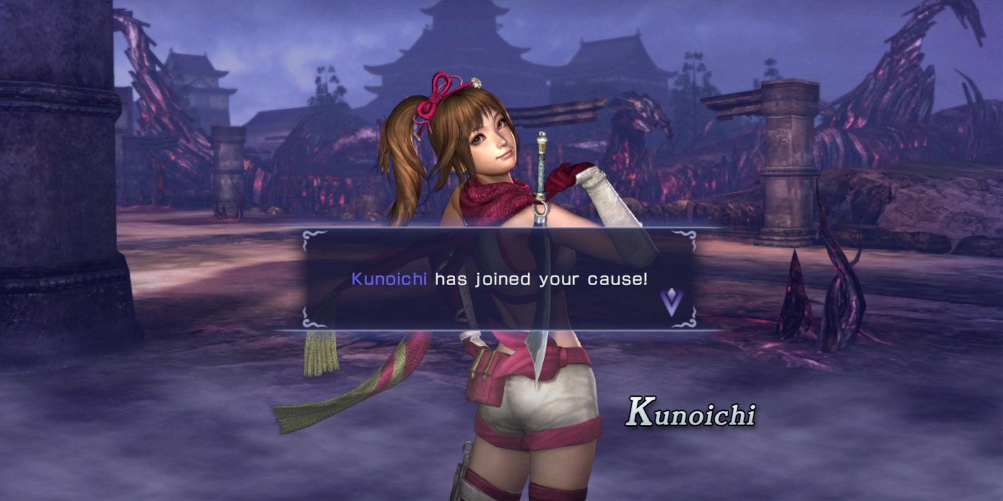 Warriors orochi 3 ultimate recruiting Kunoichi