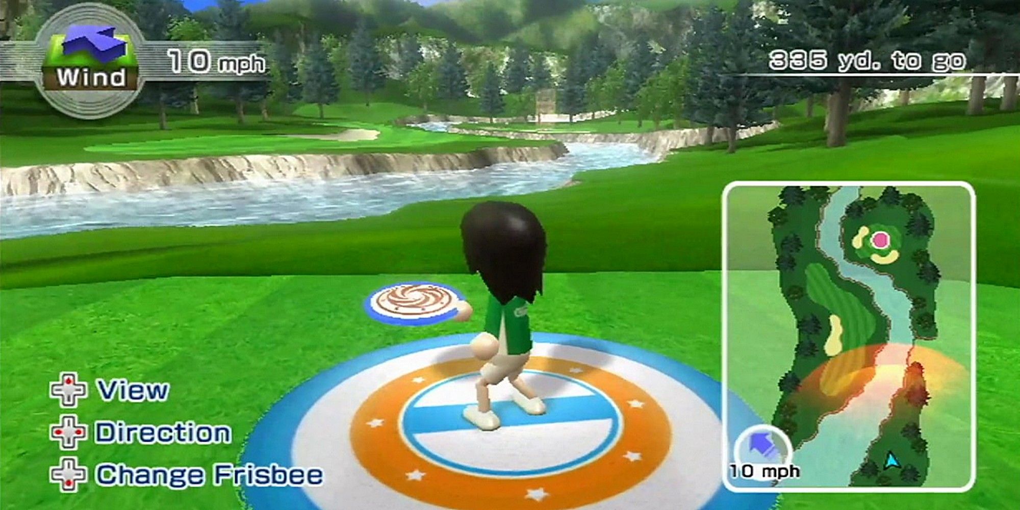 Wii Sports Resort Frisbee Golf Disc Golf Course River