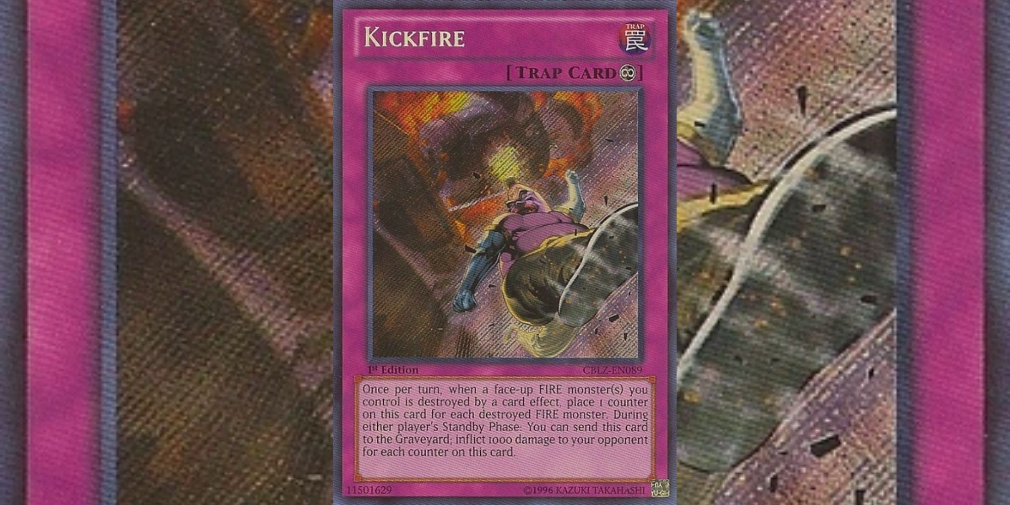 Kickfire card in Yu-Gi-Oh!