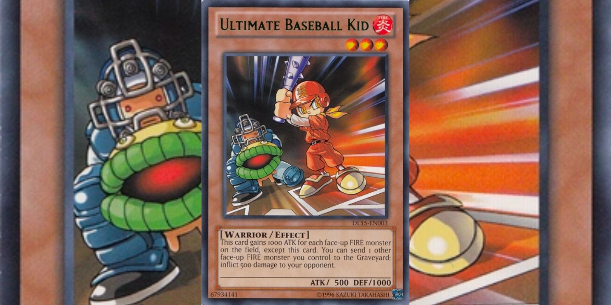 Ultimate Baseball Kid card in Yu-Gi-Oh!