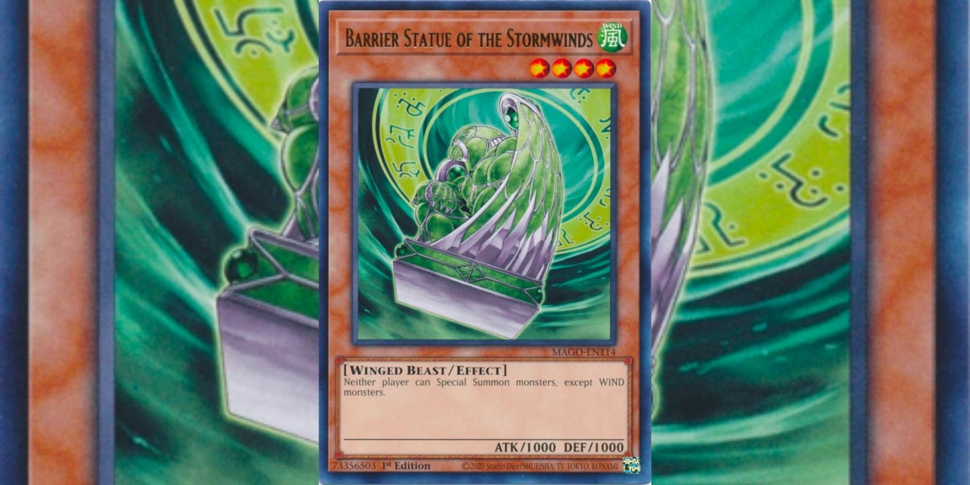 Barrier Statue Of The Stormwinds card in Yu-Gi-Oh!