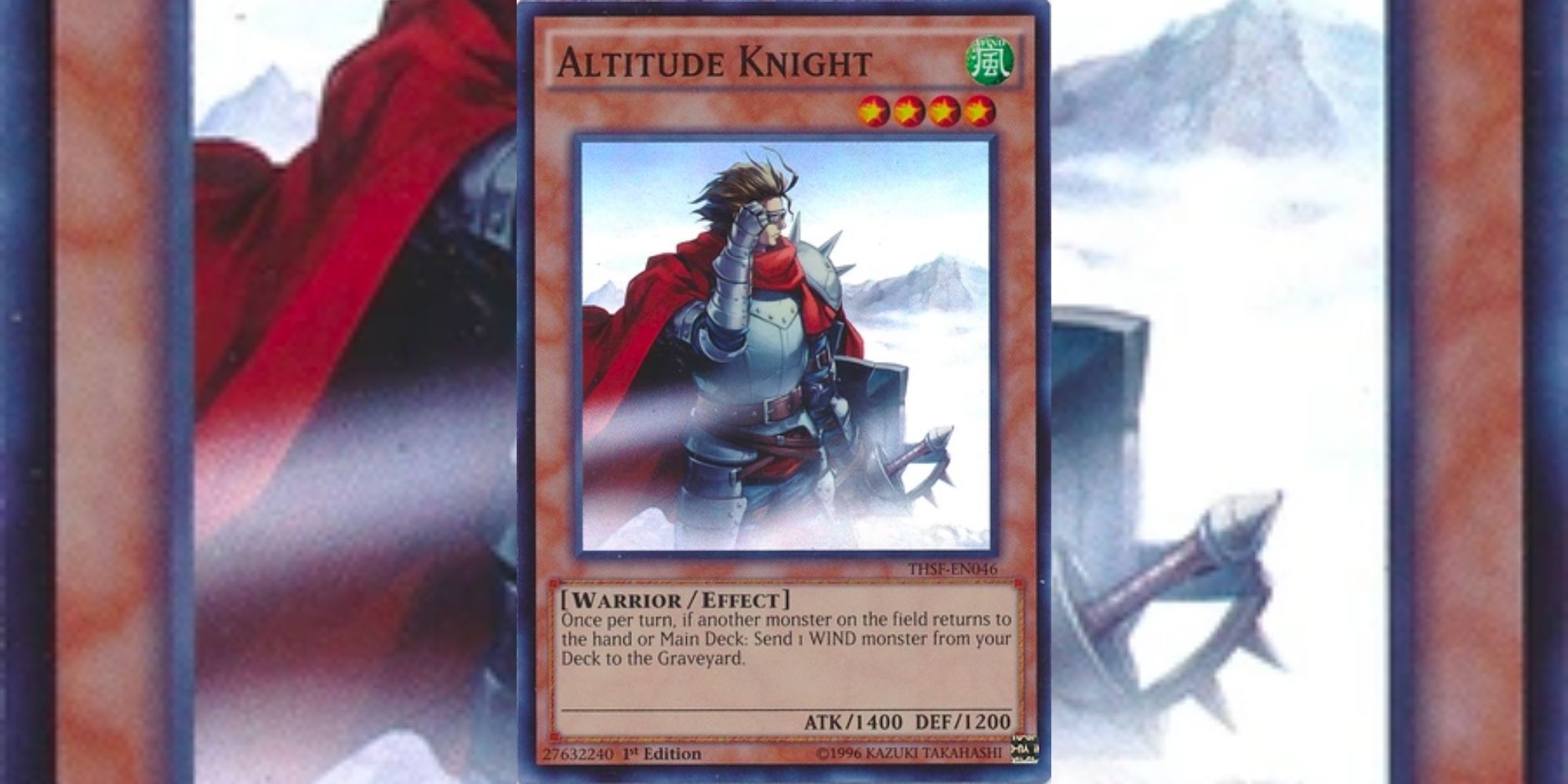 Altitude Knight card in Yu-Gi-Oh!