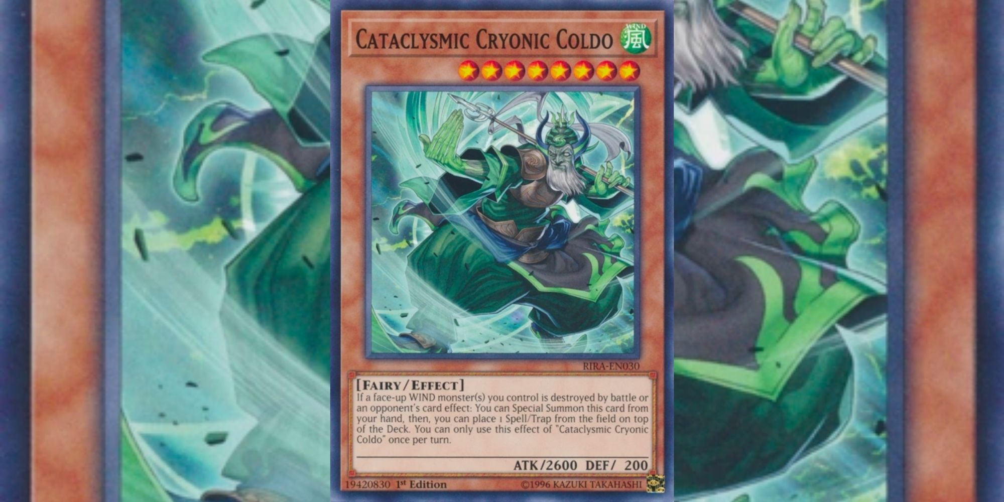 Cataclysmic Cryonic Coldo card in Yu-Gi-Oh!