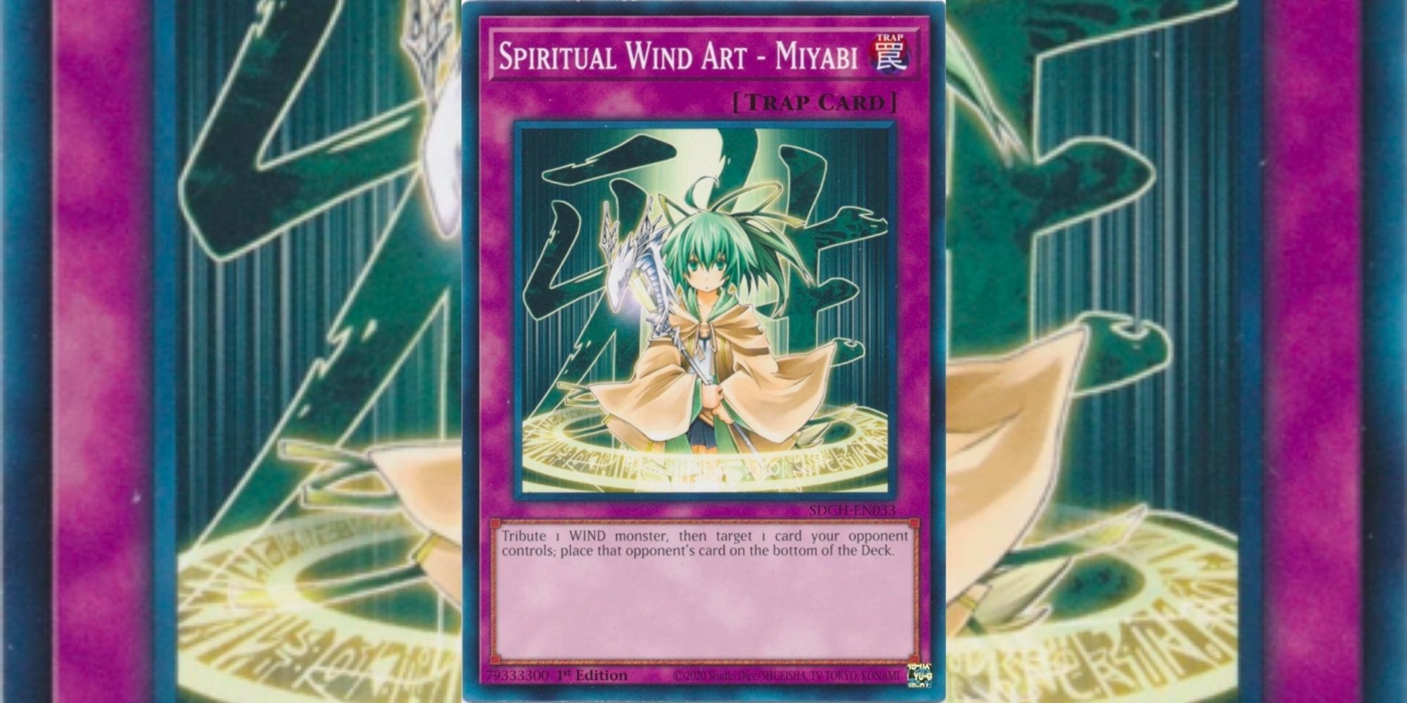 Spiritual Wind Art – Miyabi card in Yu-Gi-Oh!