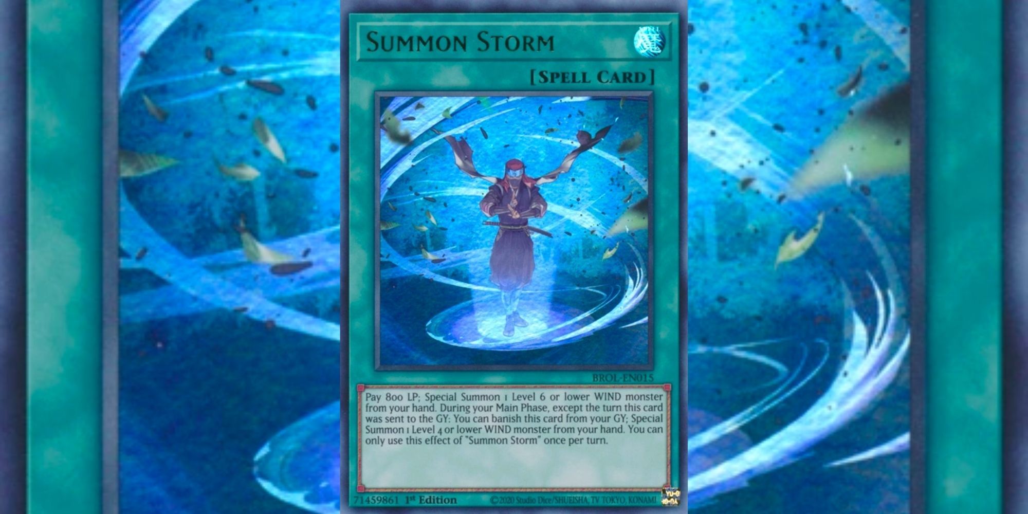 Summon Storm card in Yu-Gi-Oh!