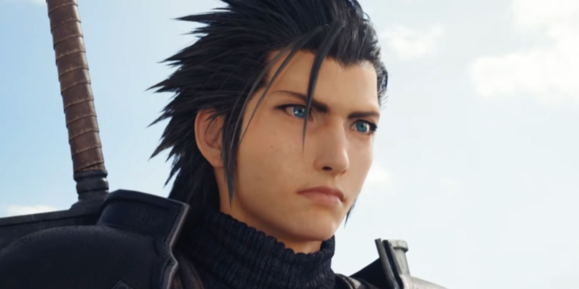 Final Fantasy 7 Remake Zack Fair cutscene.