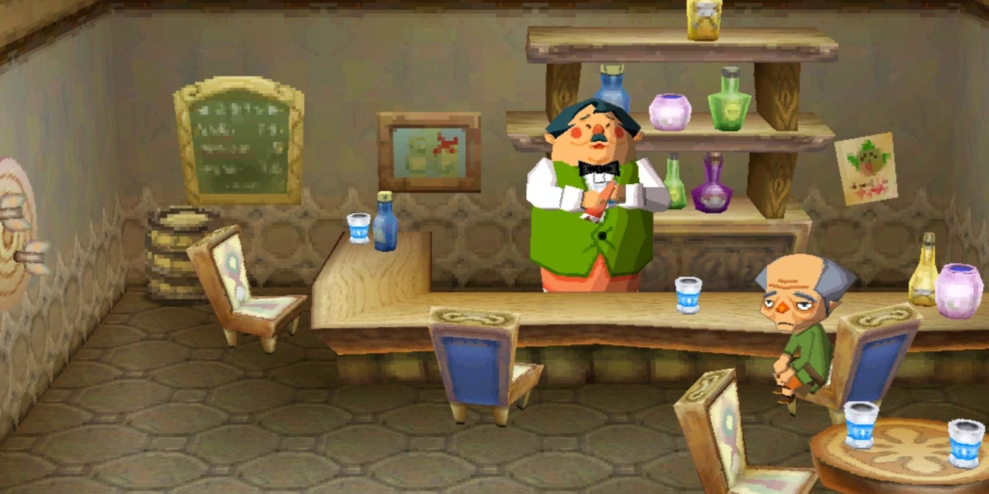 Zelda Phantom Hourglass mercay tavern