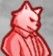 The icon for the Anticapitalist Wolf temperament in The Sims 4