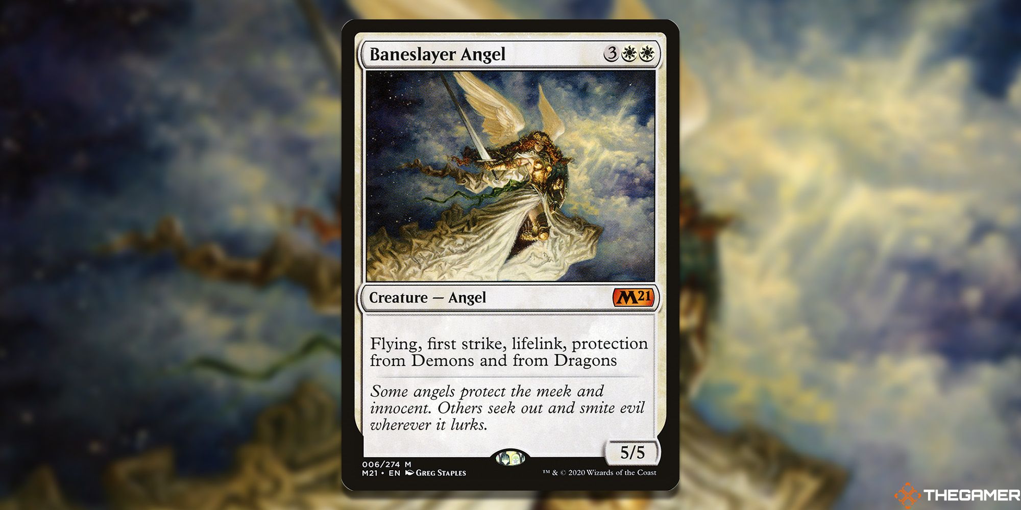 MTG: baneslayer angel card