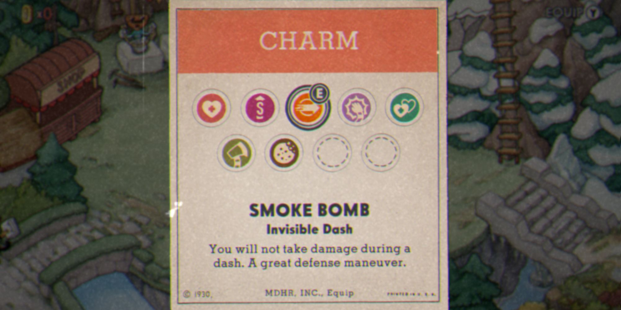 cuphead smoke bomb