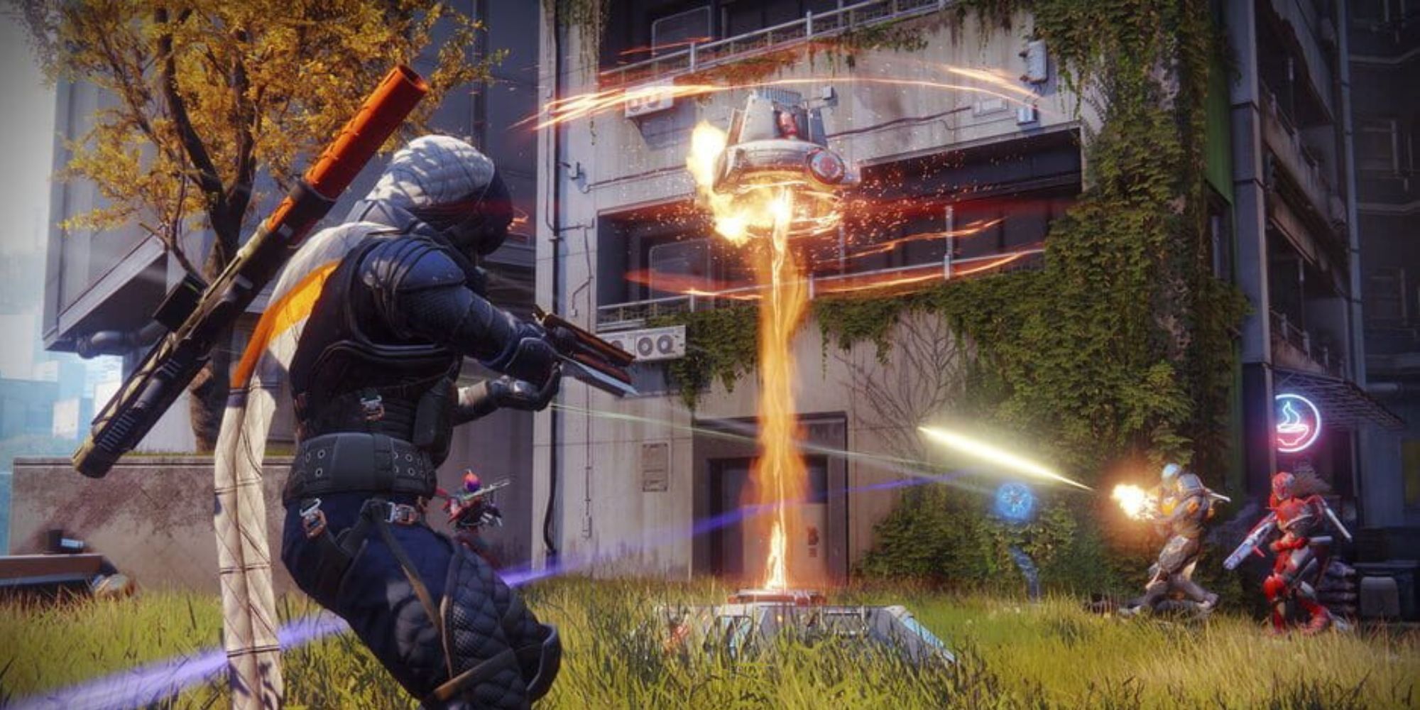 Destiny 2 players shoot at each other in a Countdown match