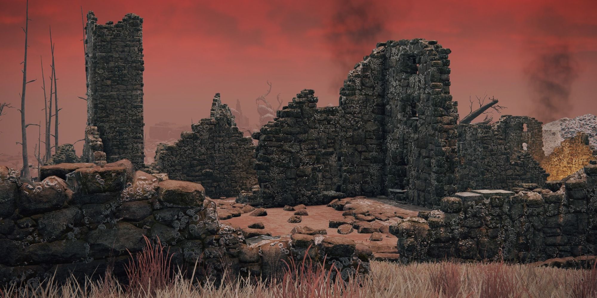 Elden Ring screenshot of Caelum Ruins.