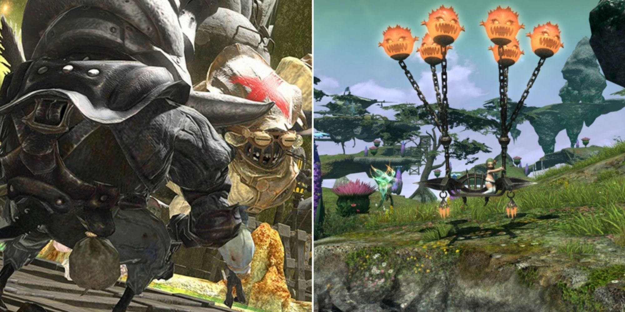 ff14 kobolds bomb palanquin and tribal quest  square enix and Freedom4556 Lina Poe