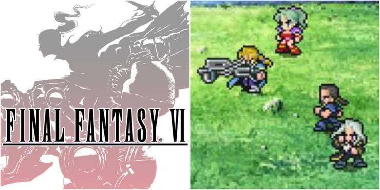 final fantasy 6 cover & gameplay