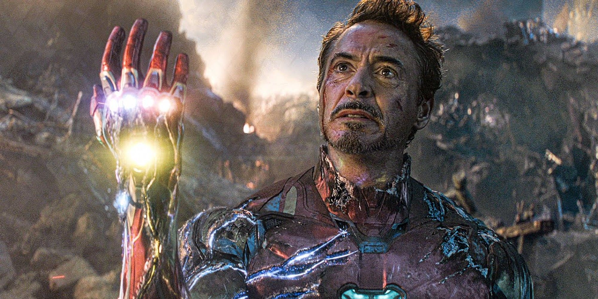 Marvels Avengers Leak Reveals Iron Man's Iconic Damaged Suit From Endgame