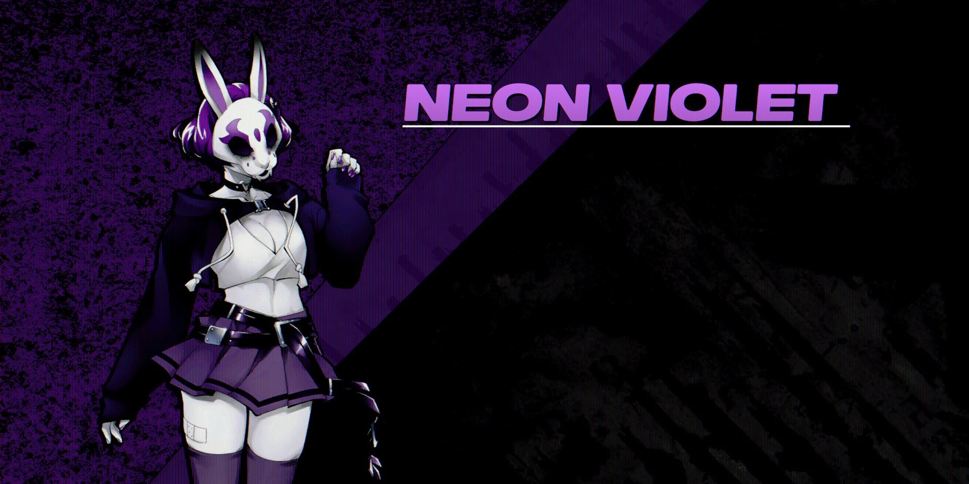 Neon White screenshot of Neon Violet