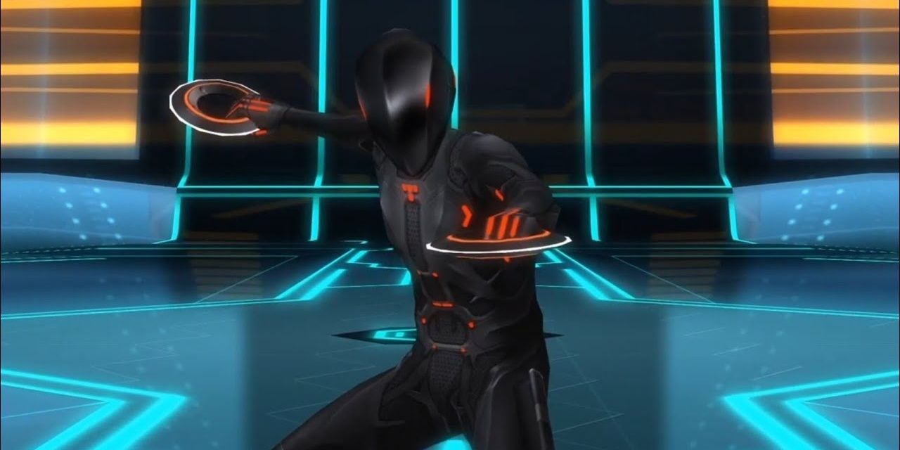 Rinzler ready to fight in Kingdom Hearts 3D