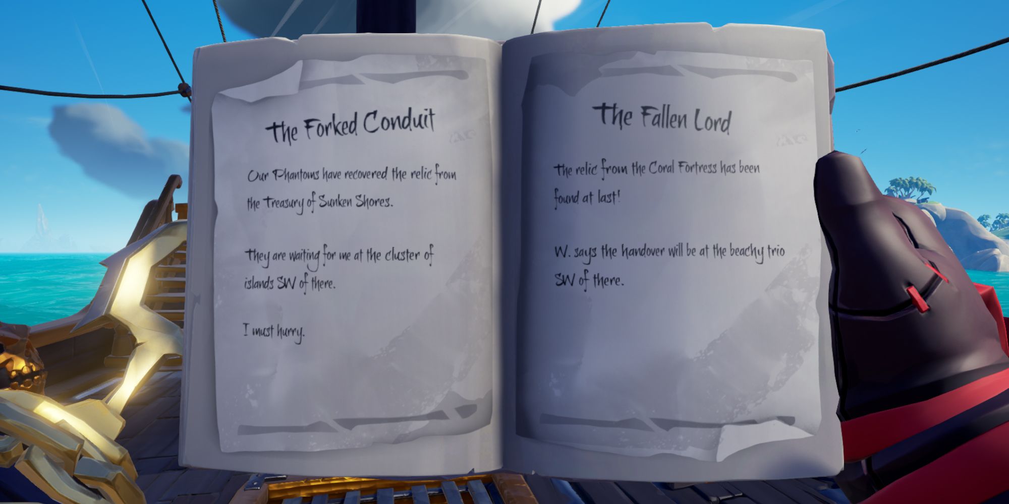 Sea Of Thieves The Forsaken Hunter Walkthrough